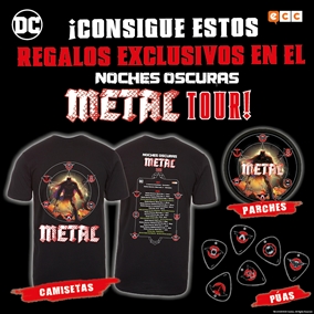 Noches oscuras: Metal Tour - Próximo concierto: ¡Salón del Cómic de Barcelona!