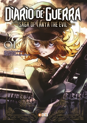 ECC Ediciones en la Japan Weekend Madrid - Diario de guerra - Saga of Tanya the evil