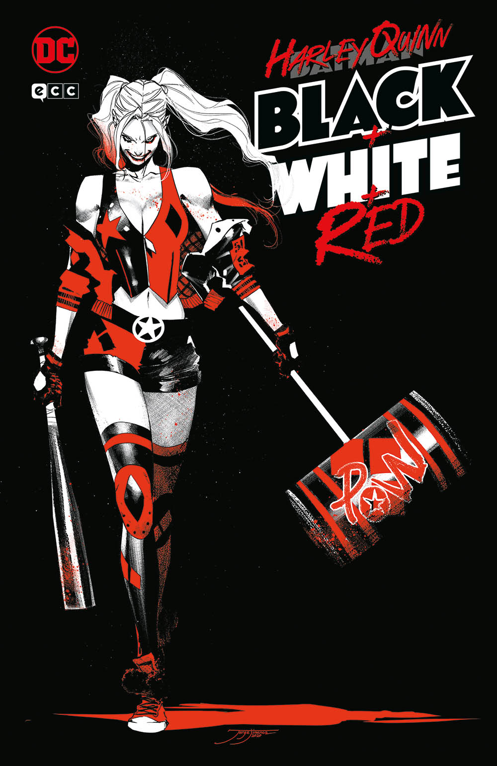 Harley Quinn Black, White and Red ECC Cómics