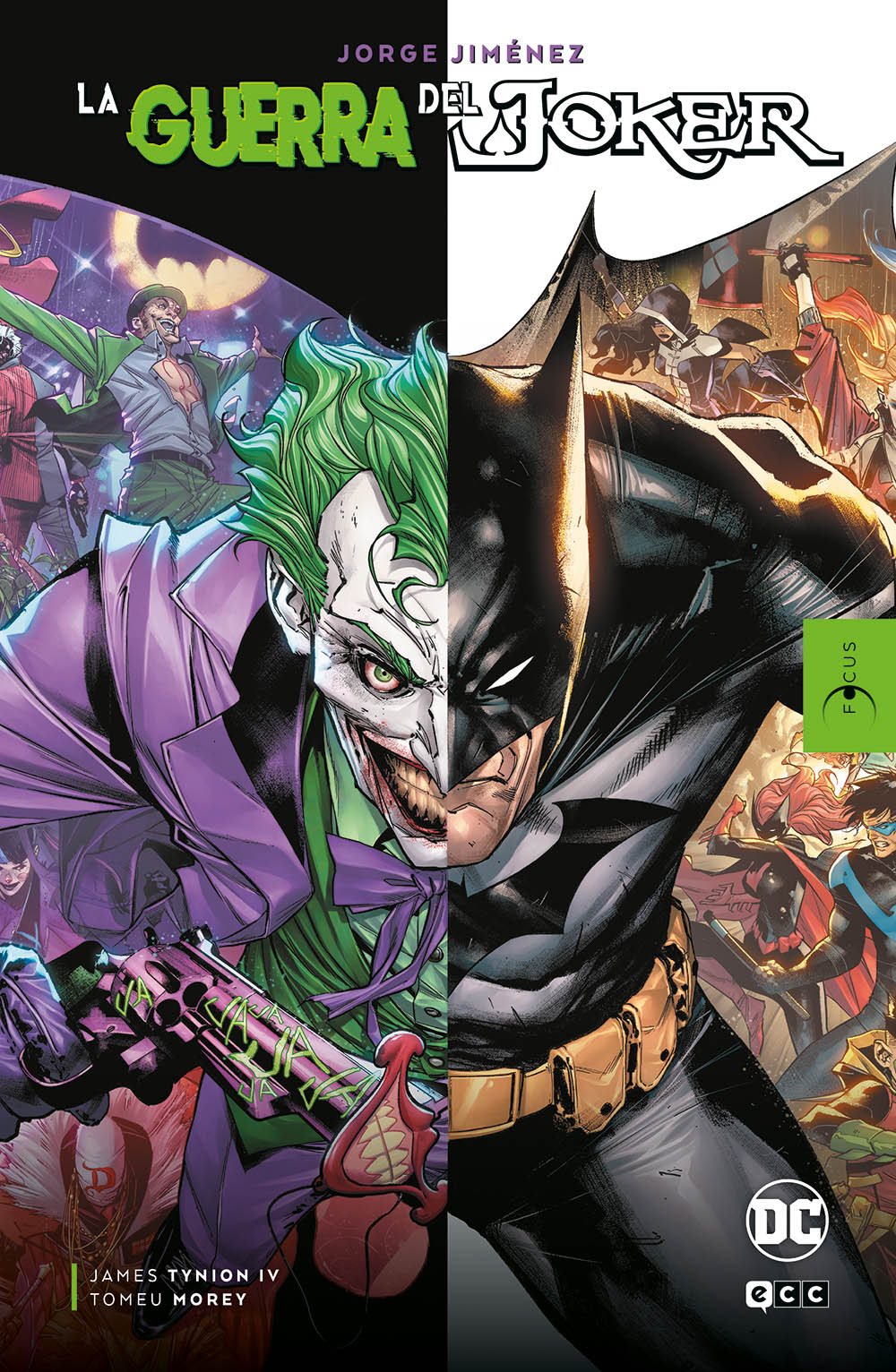 FOCUS - Jorge Jiménez: La guerra del Joker (Segunda edición) - ECC Cómics