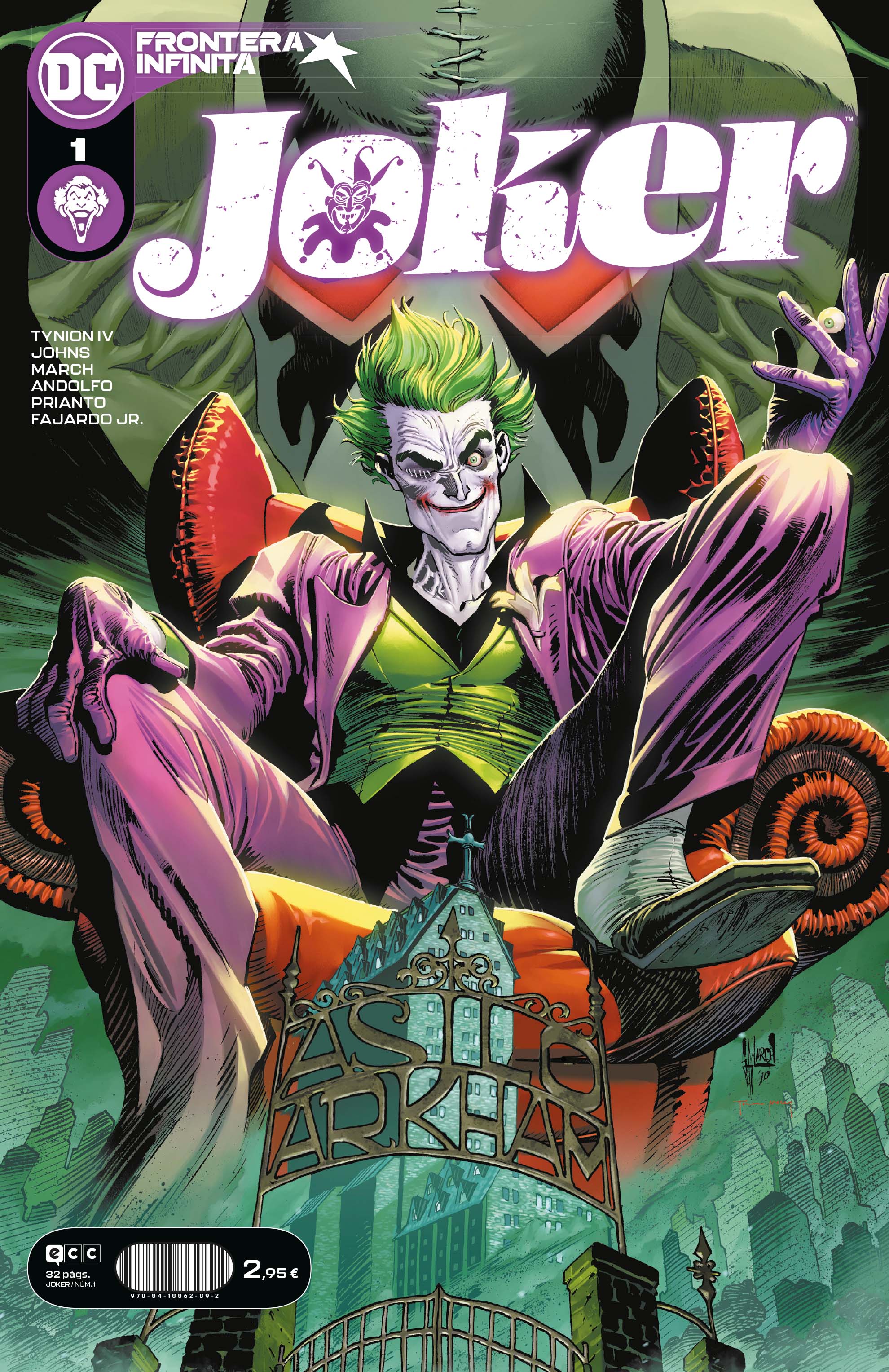 tanque pase a ver Contento Joker núm. 01 - ECC Cómics