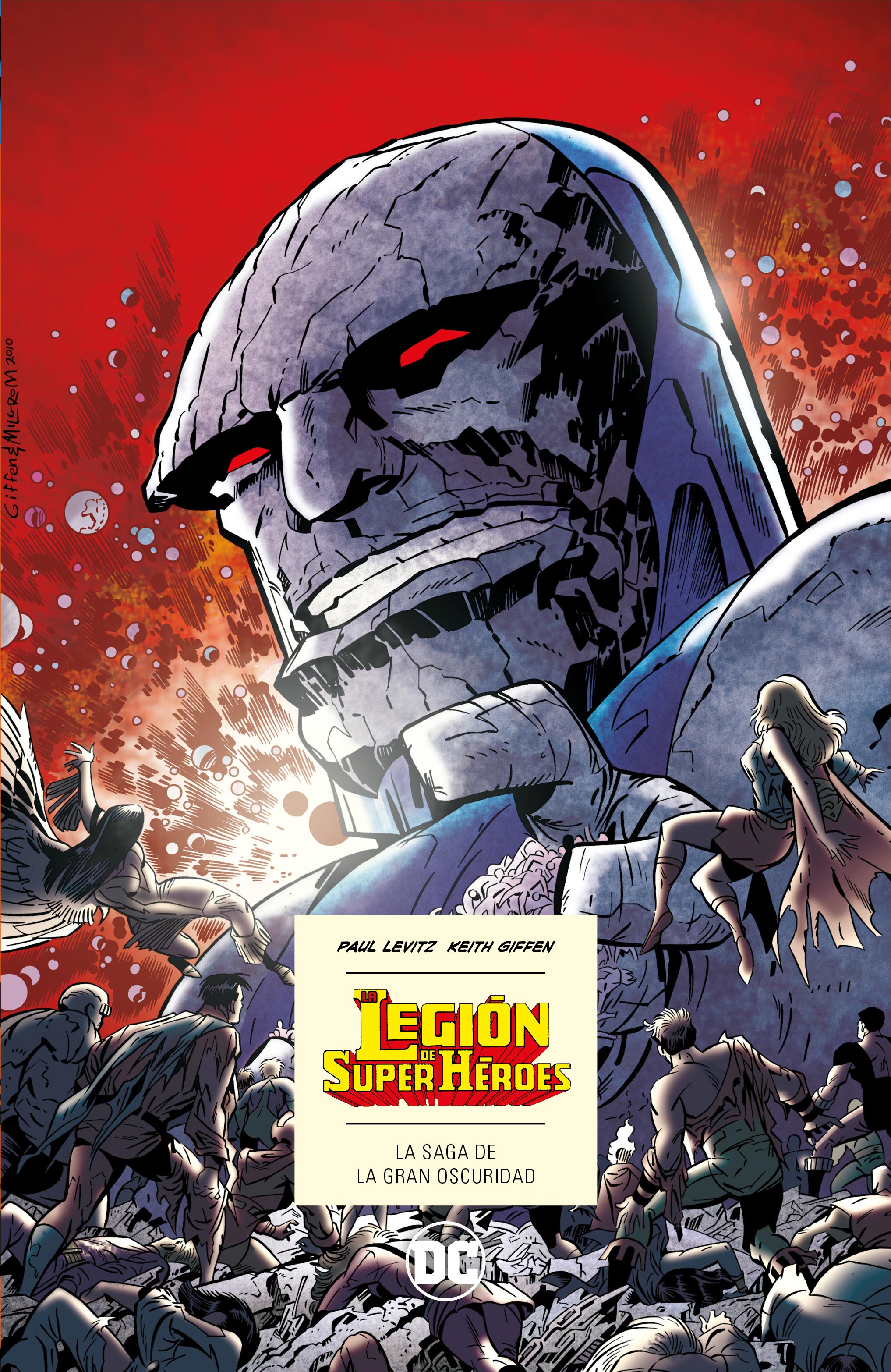 Jugar con parásito Pez anémona Legión de Superhéroes: La saga de la gran oscuridad (DC Icons) - ECC Cómics