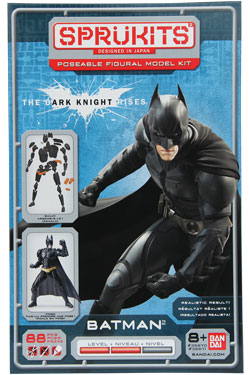 escocés Fruncir el ceño ingresos Batman: Bandai Snap Kit - BATMAN DKRises poseable figure sprukits model kit  Level 2 - ECC Cómics