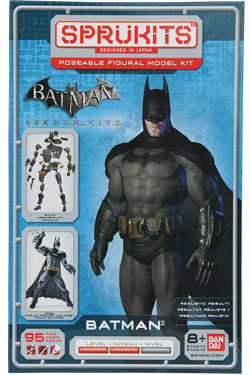 Torbellino escarcha gatear Batman: Bandai Snap Kit - BATMAN Arkham City poseable figure sprukits model  kit Level 2 - ECC Cómics