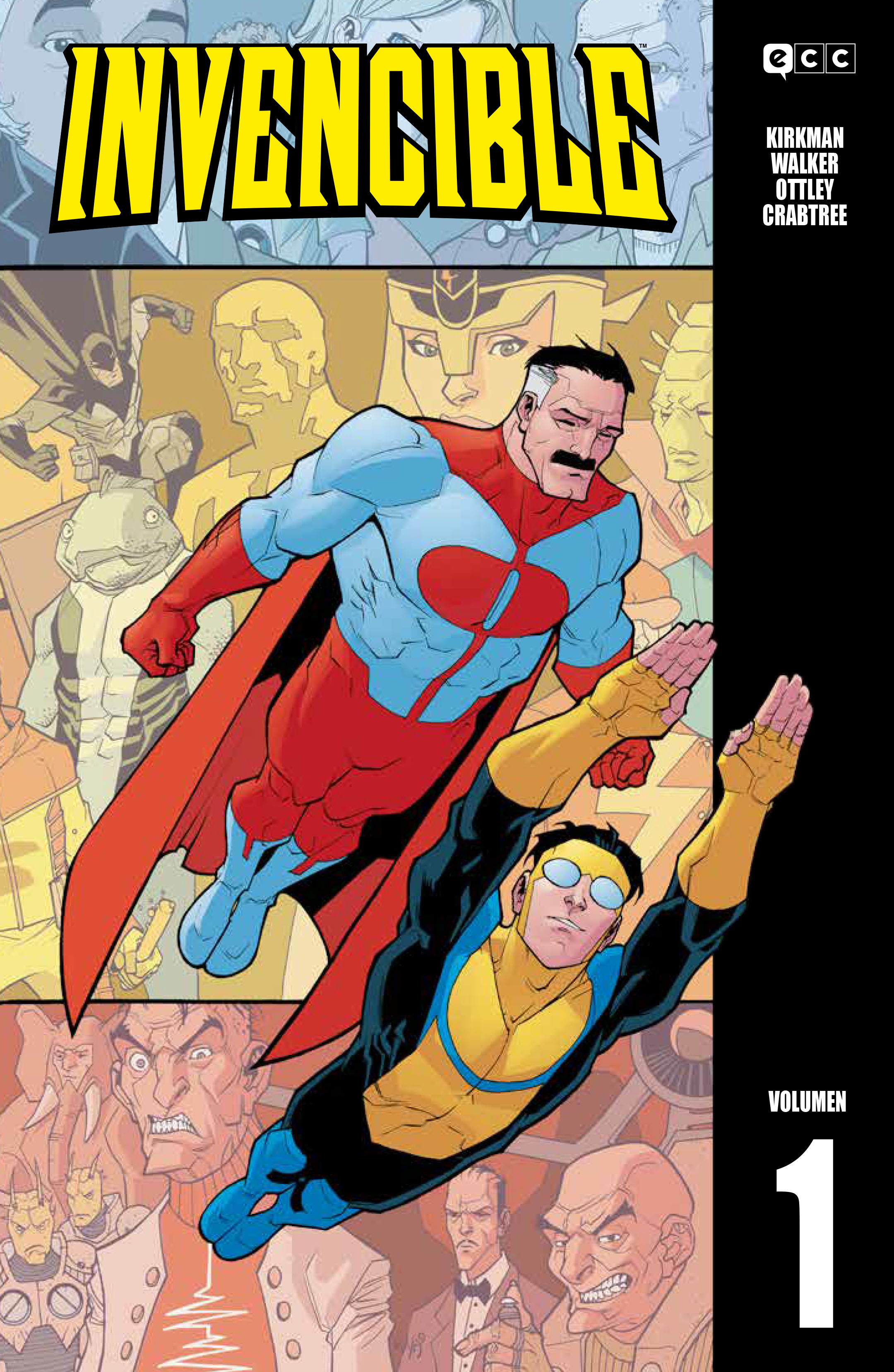 Invencible vol. 1 de 8 (Edición Deluxe) - ECC Cómics
