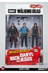 McFarlane Toys - The Walking Dead: Action figures pack TV series - RICK, DARYL and JESUS Allies