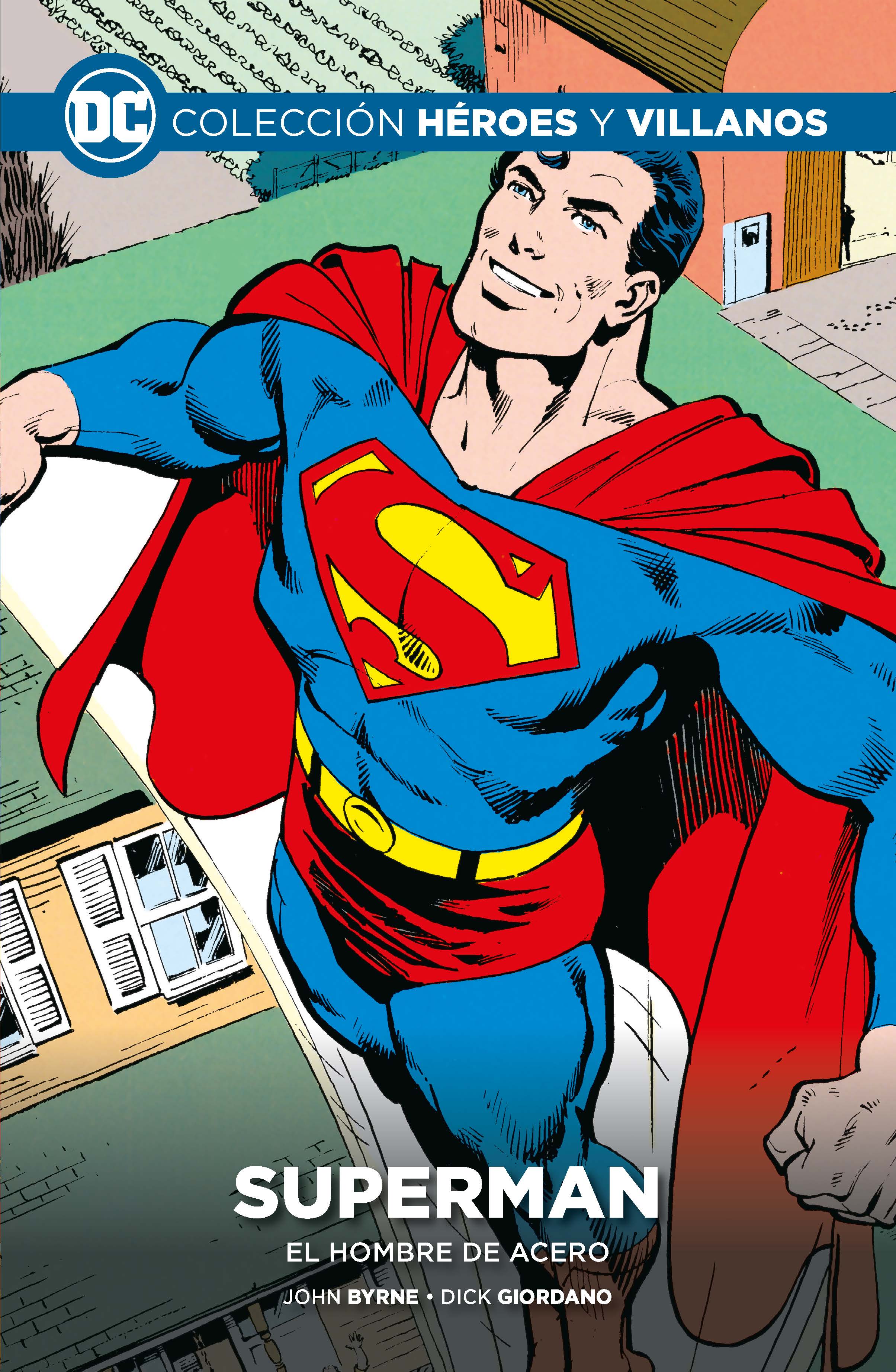 Colección Héroes y villanos vol. 42 - Superman: El hombre de acero - ECC  Cómics