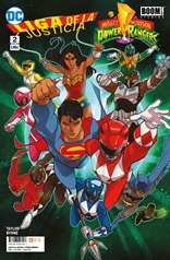 Liga de la Justicia/Power Rangers núm. 02 (de 6)