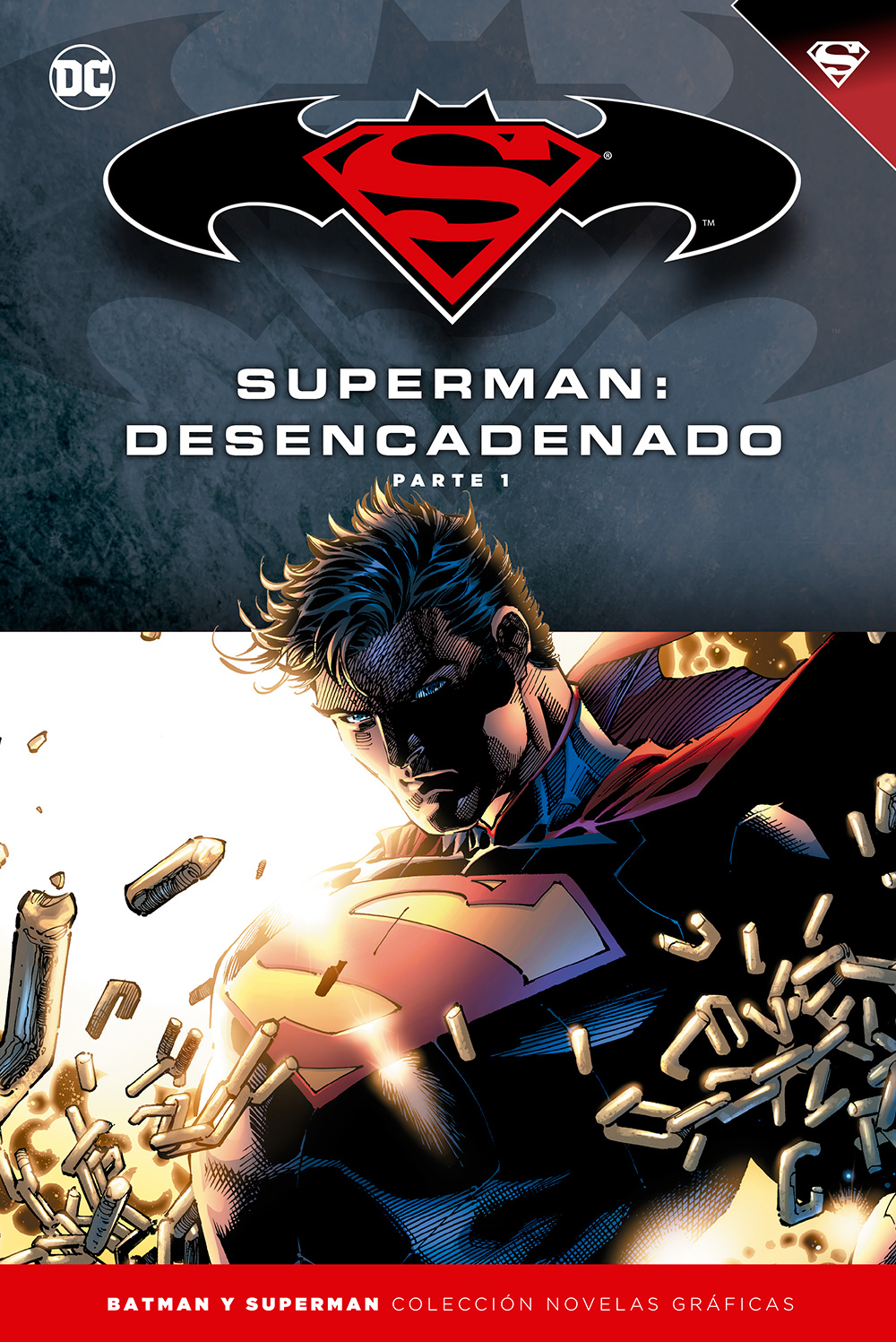 1-8 - [DC - Salvat] Batman y Superman: Colección Novelas Gráficas - Página 6 Portada_BMSM_14_Superman_Desencadenado_1