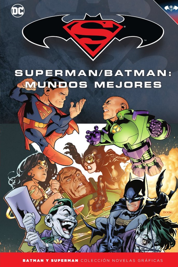 24 - [DC - Salvat] Batman y Superman: Colección Novelas Gráficas - Página 9 Portada_BMSM_31_Mundos_mejores