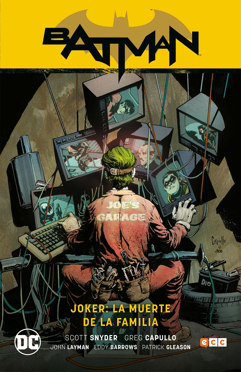Joker La Muerte De La Familia Batman Saga Nuevo Universo Parte 4 Ecc Comics