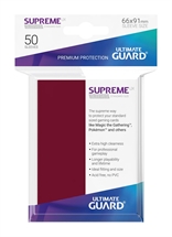 Fundas Supreme UX (50 Uds) Color Borgoña