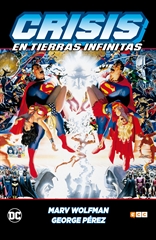 Cubierta crisis tierras infinitas 4ed 156 - Crisis Tierras Infinitas - Marv Wolflman George Perez