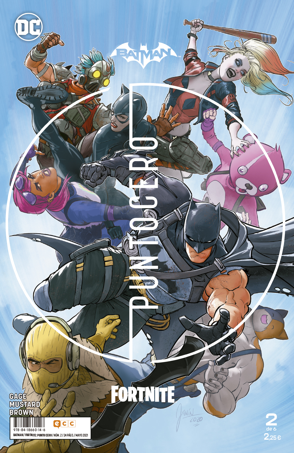 Batman/Fortnite Punto cero núm. 02 de 6 ECC Cómics
